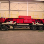 Transportation of Locomotive Frames ТМЭЗ-003